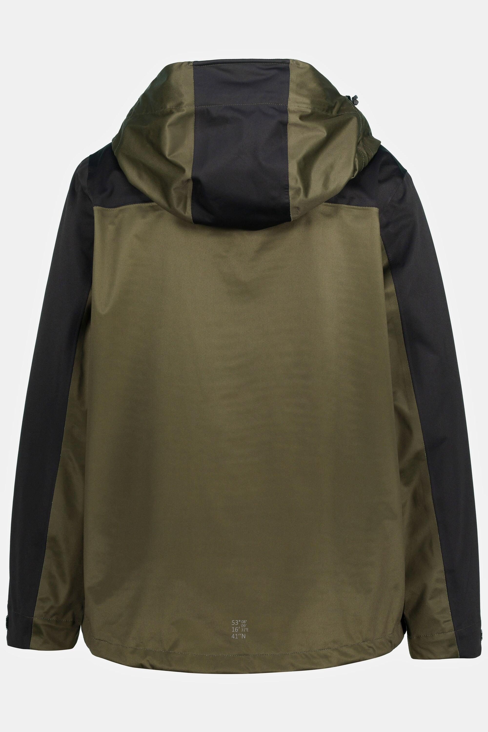 Ulla Popken  Veste technique HYPRAR, imperméable, capuche 