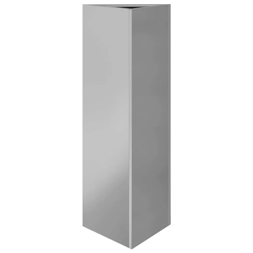 Vidaxl - Jardinière triangulaire 30x26x75 cm acier galvanisé