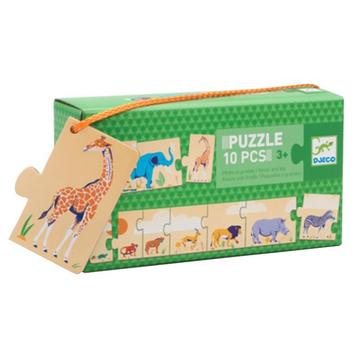 Puzzle Duo Kleine und Grosse (10Teile)