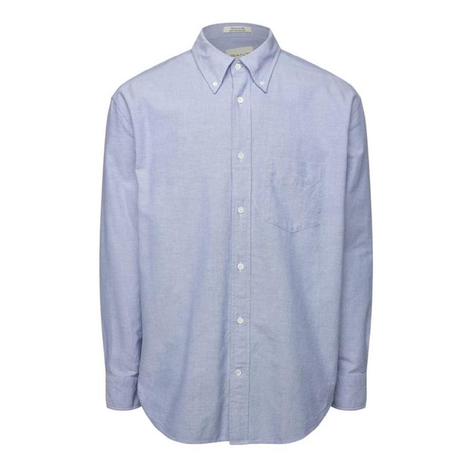 Camicia Vestibilità Rilassata Oxford