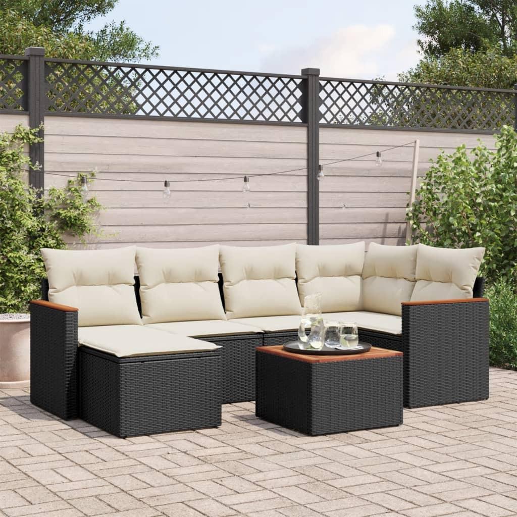 VidaXL Garten sofagarnitur poly-rattan  