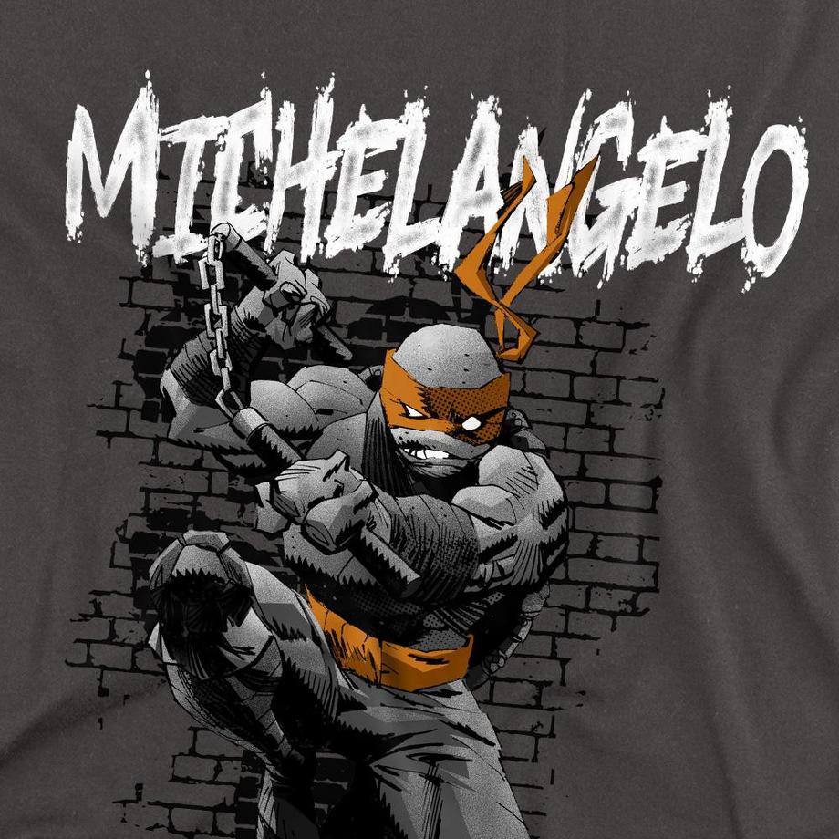 TEENAGE MUTANT NINJA TURTLE  Maglietta Michelangelo 