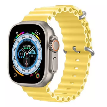 Apple Watch 42 - 45mm Armband Gelb