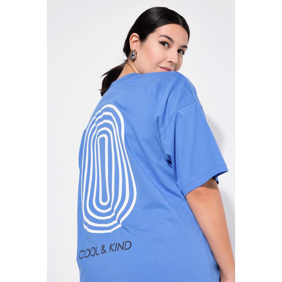 Studio Untold Maglietta Oversized Stampa Arco Manica Corta  