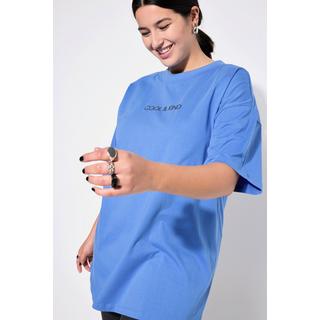 Studio Untold T-shirt Oversized Imprimé Arc Manches Mi-longues  