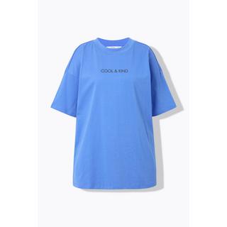 Studio Untold T-shirt Oversized Imprimé Arc Manches Mi-longues  