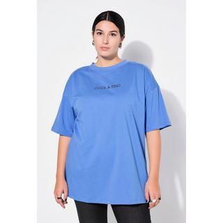 Studio Untold T-shirt Oversized Imprimé Arc Manches Mi-longues  
