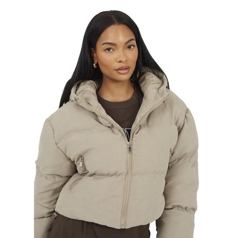 Brave Soul Dani Steppjacke mit Kapuze  