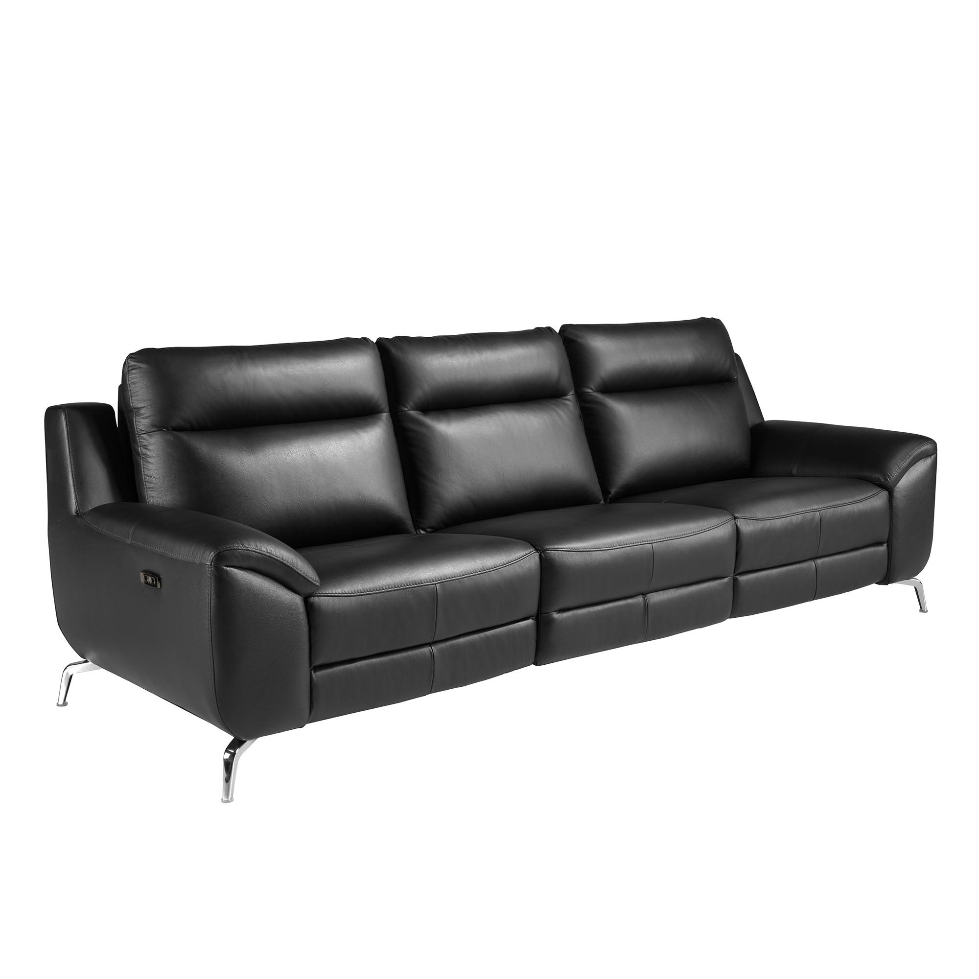 ANGEL CERDA 3-Sitzer Leder Relaxsofa  