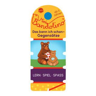 Mini Bandolino. Das kann ich schon - Gegensätze Morton, Christine; Cony, Frances (Illustrationen) Copertina rigida 