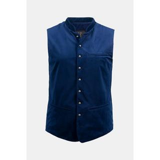 JP1880 Gilet Tracht Velluto Collo Alto Dorso Lavorato a Maglia  