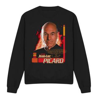 Star Trek Captain Jean-Luc Picard Sweatshirt Imprimé Graphique  