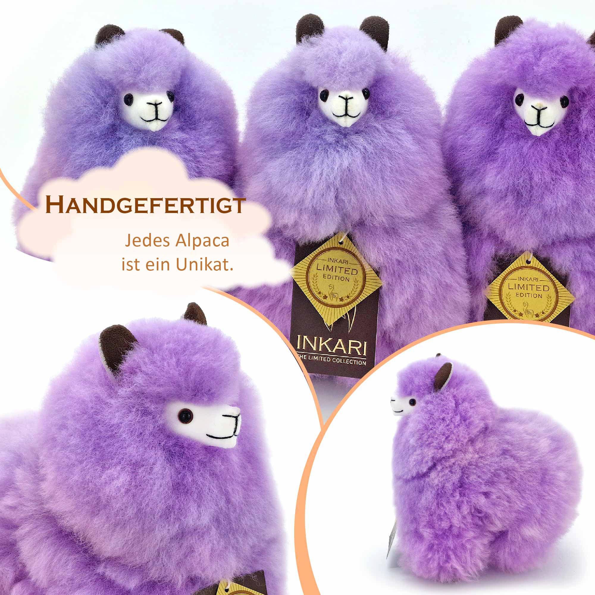 Inkari  Peluche Alpaga Small (23 cm) - Violett 