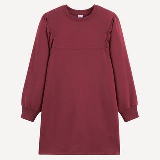 La Redoute Collections  Pulloverkleid mit langen Ärmeln aus Sweatware 