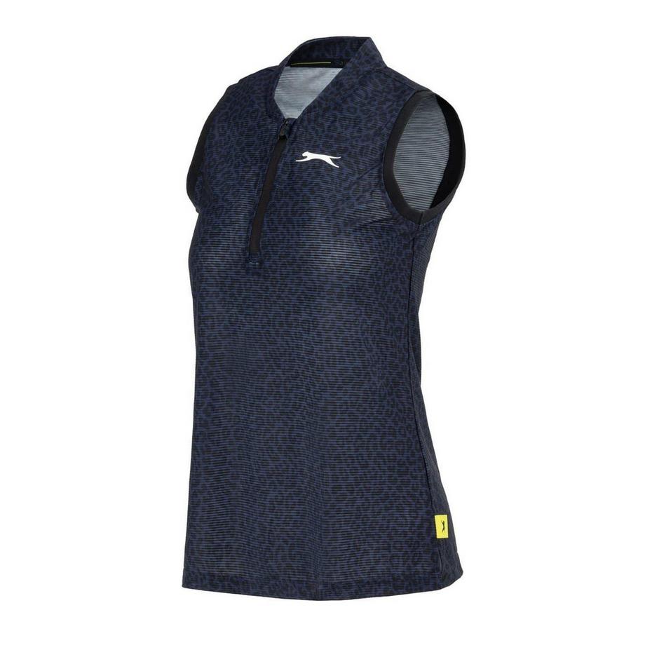 Slazenger  Polo Sans Manches Motiftyle Léopard 