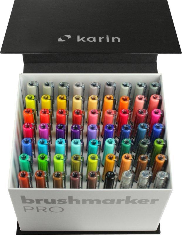 Image of Karin KARIN Brush Marker PRO Mega Box 60 Farben