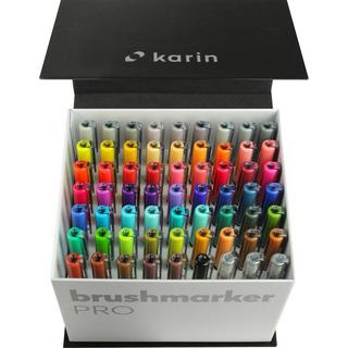 Karin KARIN Brush Marker PRO 27C7 Mega Box 60 Farben  