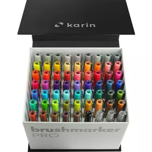 KARIN Brush Marker PRO Mega Box 60 Farben