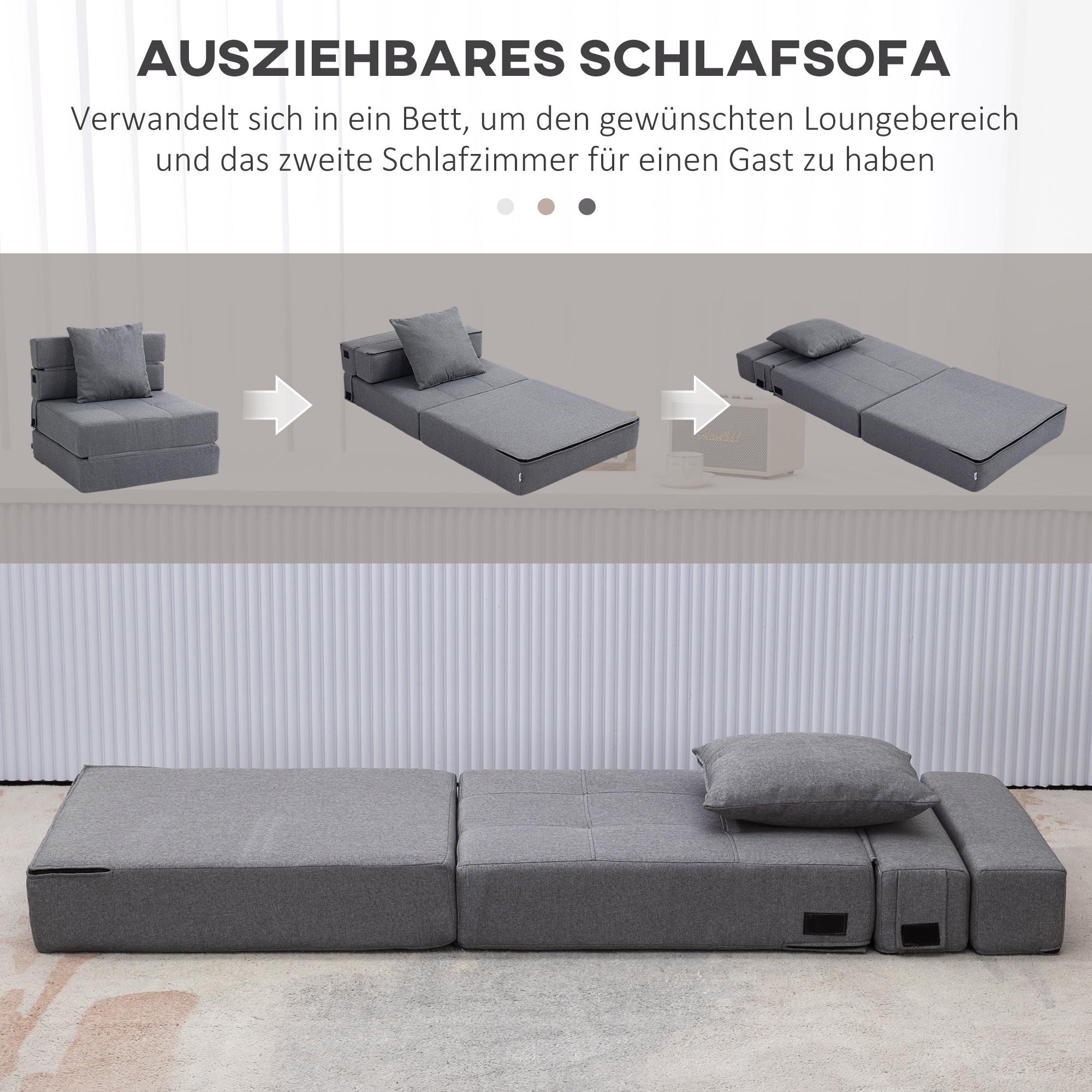 HOMCOM Chaise de couchage  