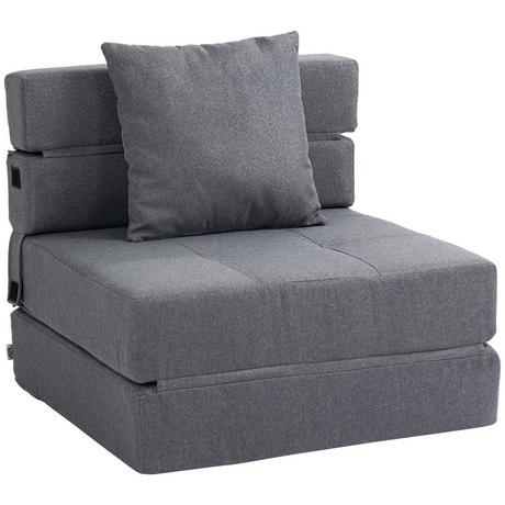 HOMCOM Chaise de couchage  