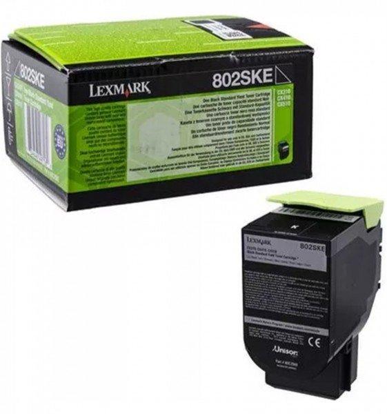 Lexmark  80C2SKE cartuccia toner 1 pz Originale Nero 