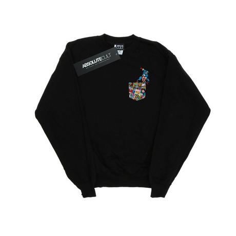 MARVEL Comic Grafikdruck Sweatshirt  