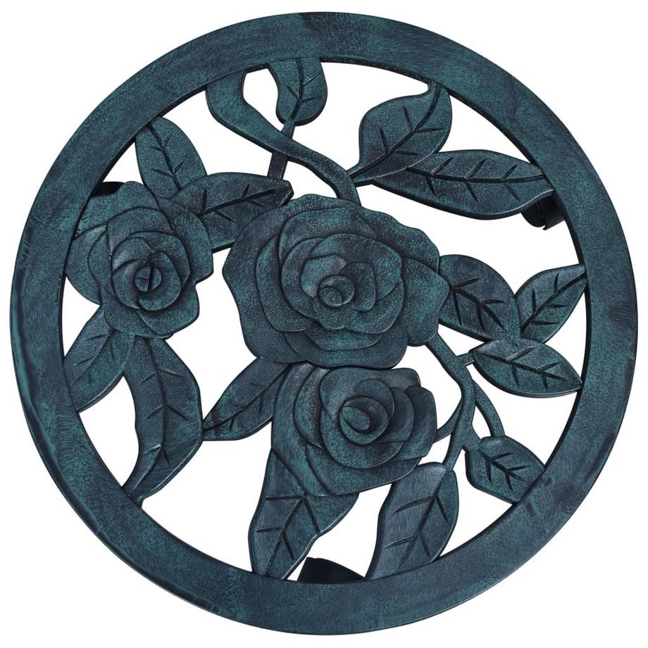 VidaXL carrello per piante Plastica  