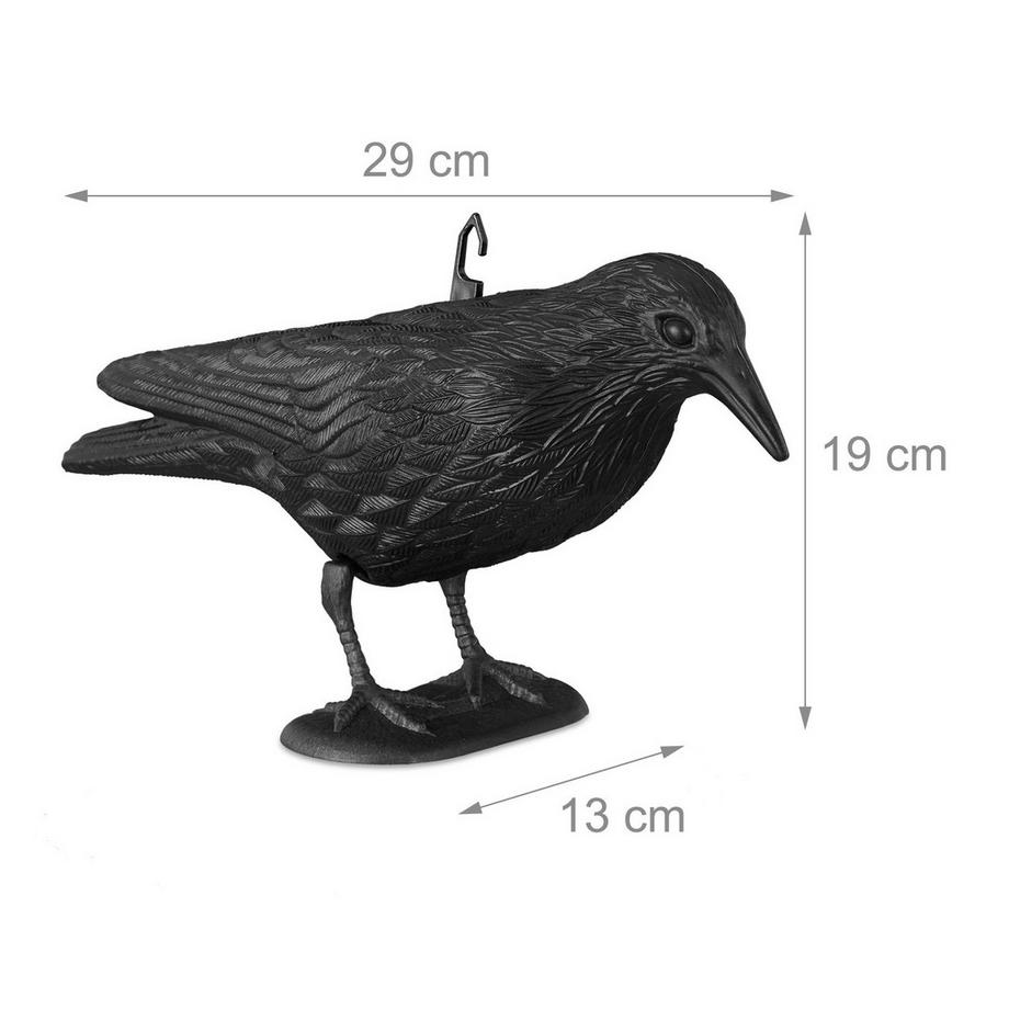 Northix  Vogelscheuche Krähe 3er Set 