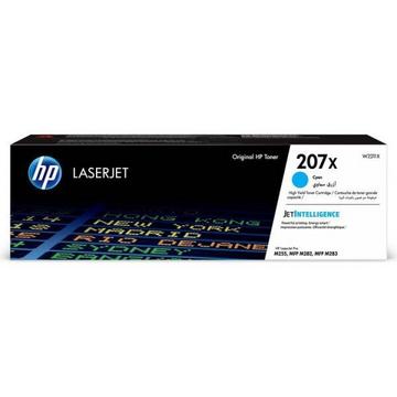 HP Toner-Modul 207X cyan W2211X CLJ Pro M255/282/283 2450 S.