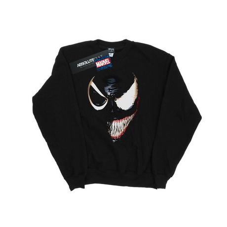 MARVEL Venom Face Grafikdruck Sweatshirt  