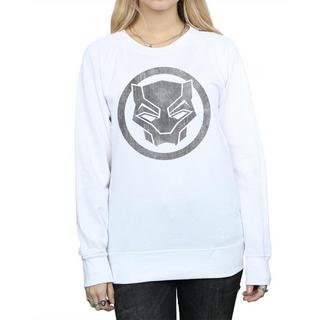 MARVEL  Black Panther Distressed Icon Sweatshirt 