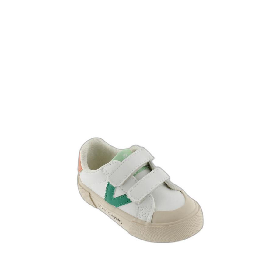Victoria Baskets effet cuir fille  