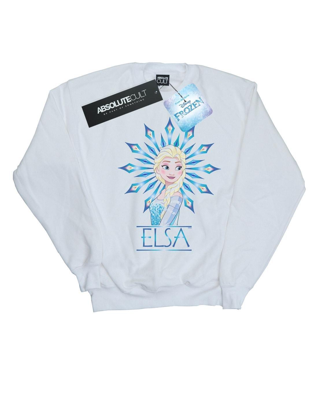 Disney  Frozen Elsa Snowflake Sweatshirt 