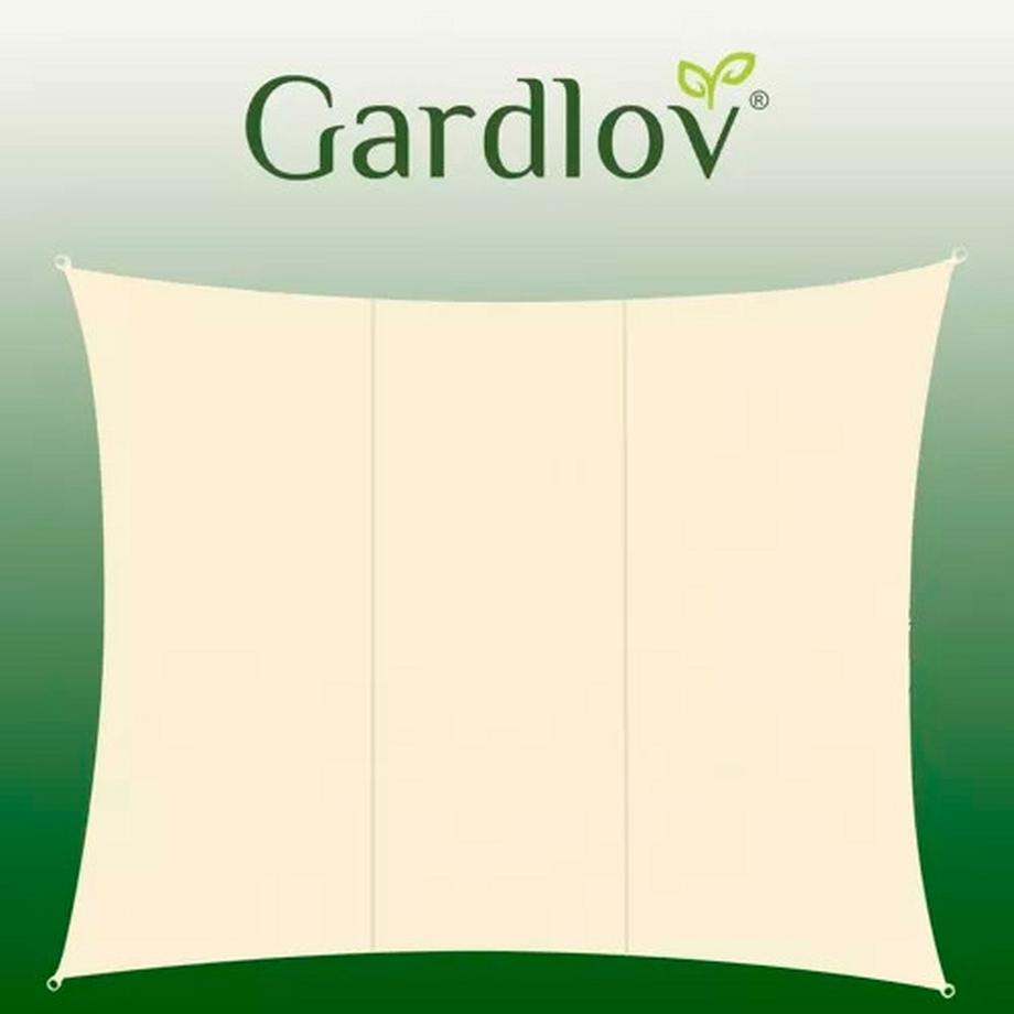 Gardlov  Voile d'ombrage 4x3m - beige Gardlov 23144 