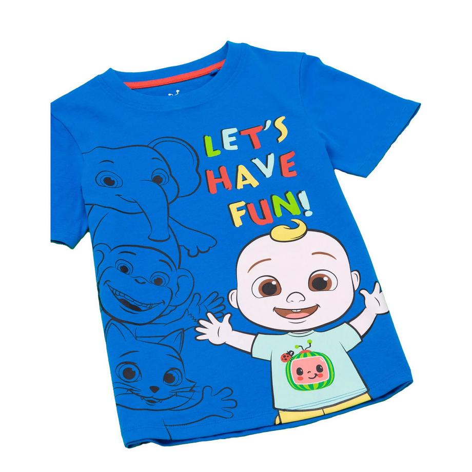 CoComelon  Let´s Have Fun! T-Shirt  Kurzärmlig 