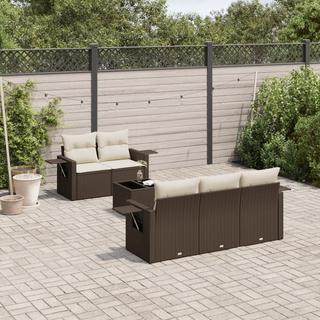 VidaXL Garten sofagarnitur poly-rattan  