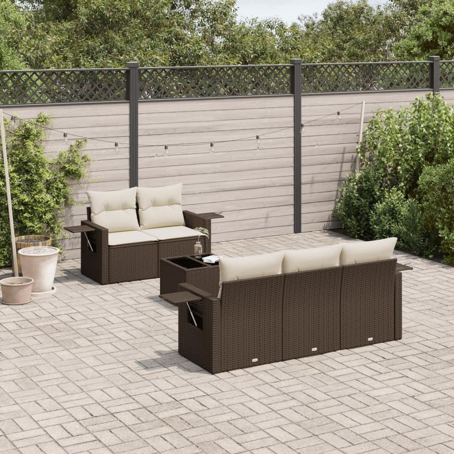 VidaXL Garten sofagarnitur poly-rattan  