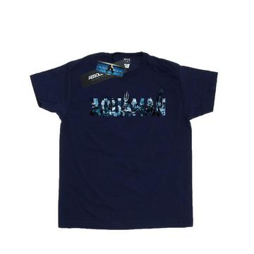 Aquaman Text Logo TShirt