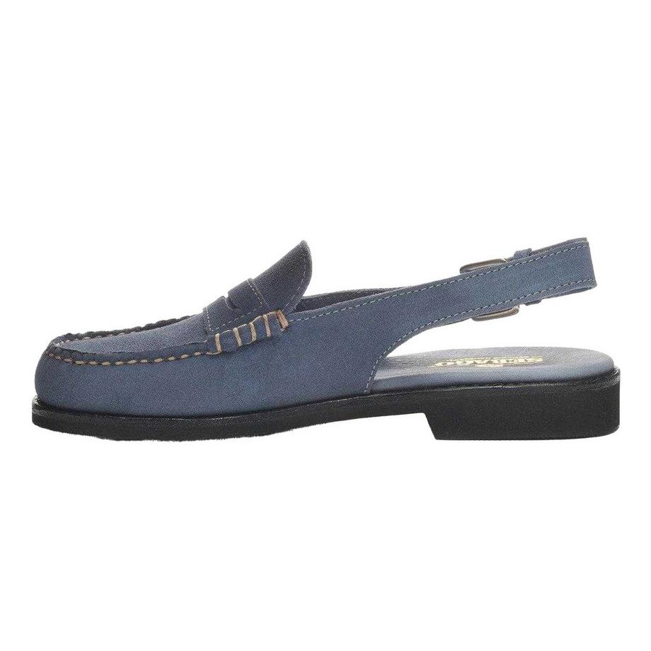 Sebago Sandali Slingback Flesh Out in Pelle Scamosciata  