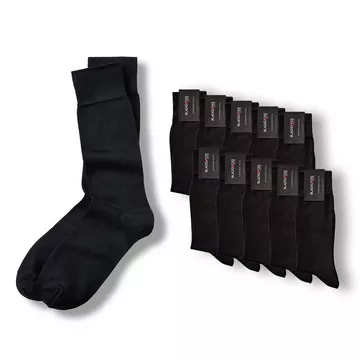 Kaschmir-Modal in Schwarz (10 Paar)