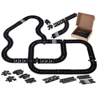 Pricenet  Puzzle creativo 2in1 carreggiata 40 elementi 