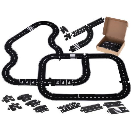 Pricenet  Puzzle creativo 2in1 carreggiata 40 elementi 