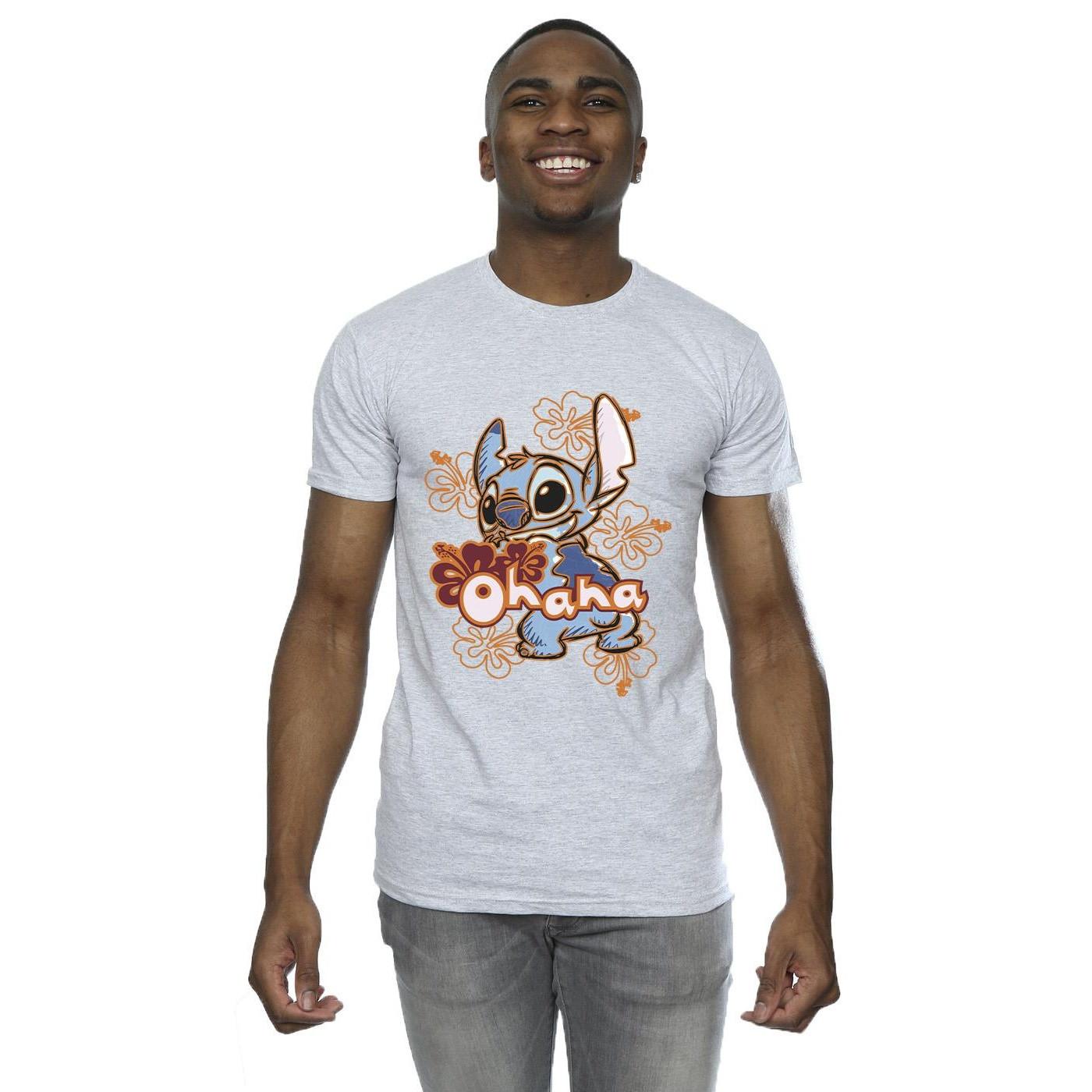 Disney T-shirt con stampa grafica Ohana  