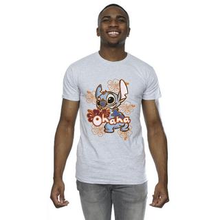 Disney T-shirt con stampa grafica Ohana  