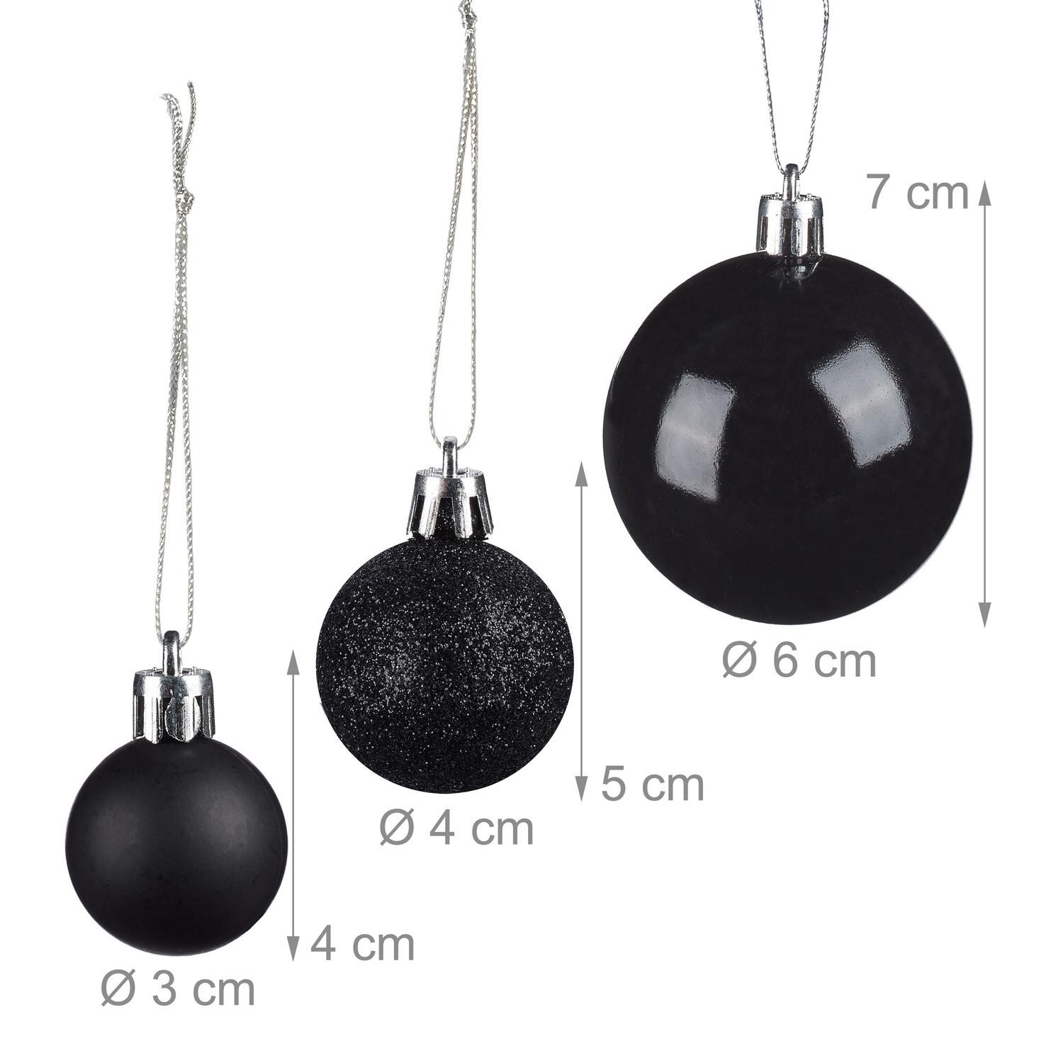 Northix Set di palline per albero di Natale, 138  