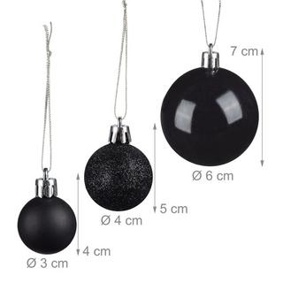 Northix Set di palline per albero di Natale, 138  