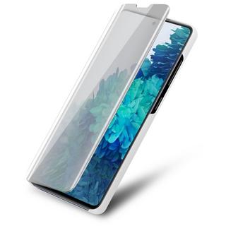 Cadorabo  Housse compatible avec Samsung Galaxy S20 FE - Clear View étui de protection miroir avec fonction de support Protection à 360 degrés 