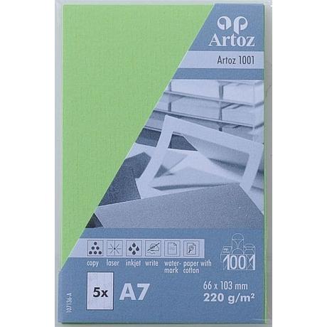 Artoz ARTOZ Visitenkarten 1001 A7, 5 Blatt  