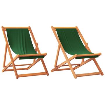 Chaise de plage pliable tissu