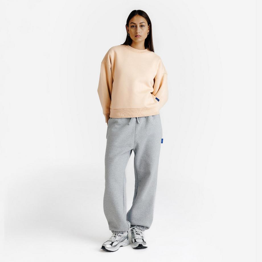 DECATHLON  Sweat col rond femme, Elementals, beige 